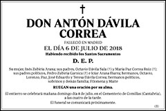 Antón Dávila Correa